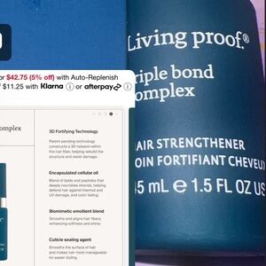 Living proof triple bond